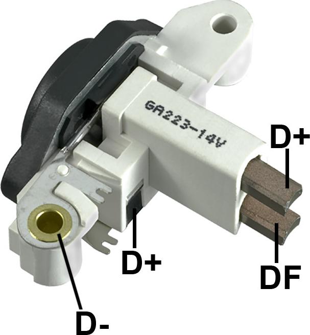 GAUSS GA223 - Ģeneratora sprieguma regulators autospares.lv