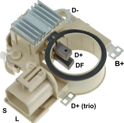 GAUSS GA797 - Ģeneratora sprieguma regulators autospares.lv