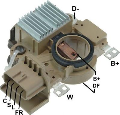 GAUSS GA780 - Ģeneratora sprieguma regulators autospares.lv