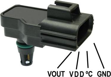 GAUSS GI3224 - Датчик, давление во впускной трубе www.autospares.lv