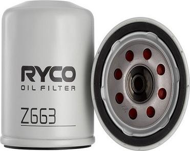 GCG Turbos Australia RY-Z663 - Eļļas filtrs autospares.lv