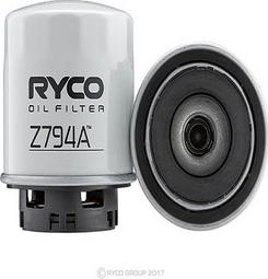 GCG Turbos Australia RY-Z794A - Oil Filter www.autospares.lv