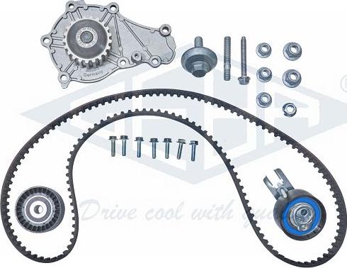 Geba K30030AS - Water Pump & Timing Belt Set www.autospares.lv