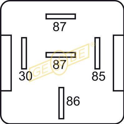 Gebe 9 9366 1 - Relejs, Degvielas sūknis www.autospares.lv