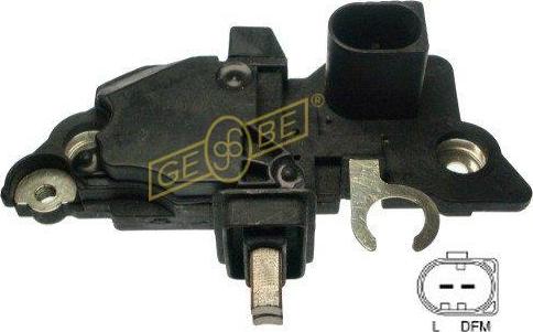 Gebe 1 6208 1 - Ģeneratora sprieguma regulators www.autospares.lv