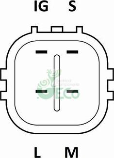 GECO A438027 - Ģenerators www.autospares.lv