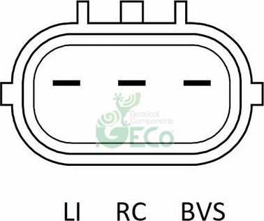 GECO A543710 - Генератор www.autospares.lv