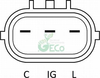 GECO A65106A - Генератор www.autospares.lv