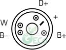 GECO A148107A - Ģenerators autospares.lv