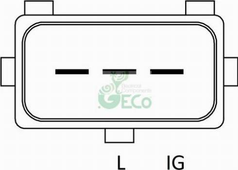 GECO A14151R - Генератор www.autospares.lv