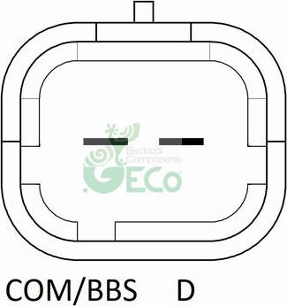 GECO A729617 - Генератор www.autospares.lv