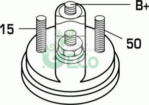 GECO M240453R - Starteris autospares.lv