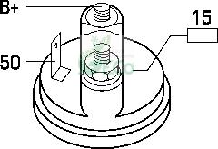 GECO M50130A - Starteris www.autospares.lv