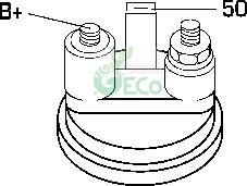 GECO M145503A - Starteris www.autospares.lv