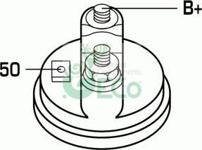 GECO M148085A - Starter www.autospares.lv