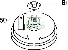 GECO M54414A - Starteris www.autospares.lv