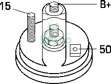 GECO M530168 - Starteris autospares.lv