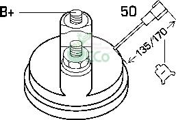 GECO M45103A - Starteris autospares.lv