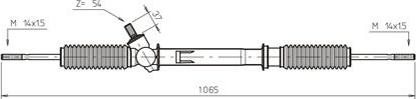 General Ricambi BW4001 - Stūres mehānisms www.autospares.lv