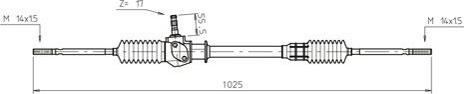 General Ricambi FI4007 - Stūres mehānisms www.autospares.lv