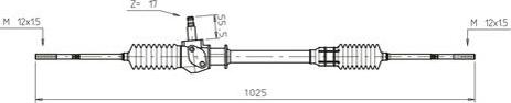 General Ricambi FI4016 - Stūres mehānisms www.autospares.lv