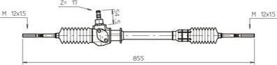 General Ricambi FI4072 - Stūres mehānisms www.autospares.lv