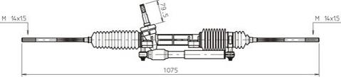 General Ricambi ME4004 - Stūres mehānisms www.autospares.lv