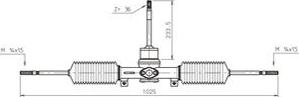 General Ricambi PO4002 - Stūres mehānisms www.autospares.lv