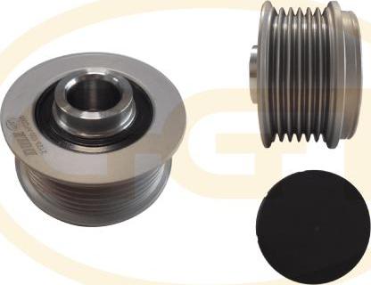 GGT ARL095 - Pulley, alternator, freewheel clutch www.autospares.lv