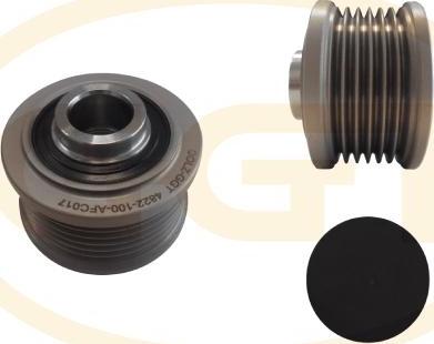 GGT ARL017 - Шкив генератора, муфта www.autospares.lv