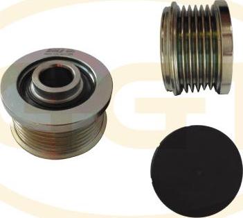 GGT ARL085 - Pulley, alternator, freewheel clutch www.autospares.lv