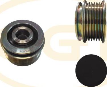 GGT ARL035 - Шкив генератора, муфта www.autospares.lv