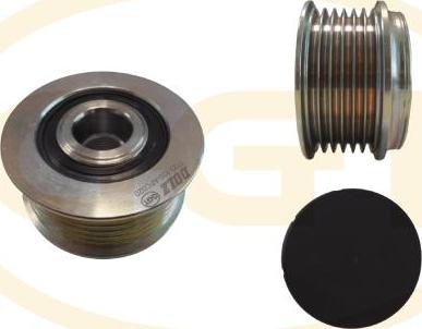 GGT ARL020 - Шкив генератора, муфта www.autospares.lv