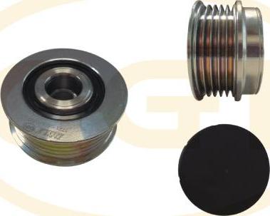 GGT ARL022 - Pulley, alternator, freewheel clutch www.autospares.lv