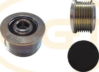 GGT ARL077 - Pulley, alternator, freewheel clutch www.autospares.lv