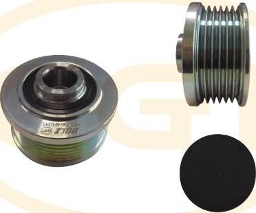 GGT ARL141 - Piedziņas skriemelis, Ģenerators www.autospares.lv