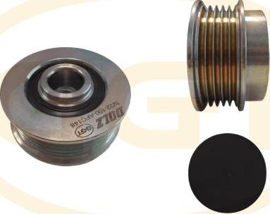 GGT ARL148 - Шкив генератора, муфта www.autospares.lv