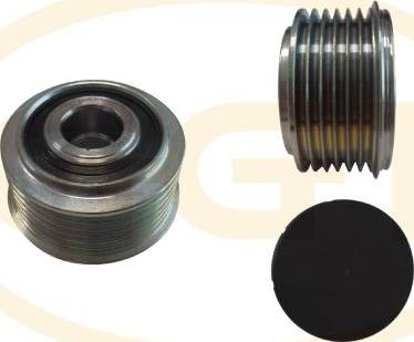 GGT ARL162 - Шкив генератора, муфта www.autospares.lv