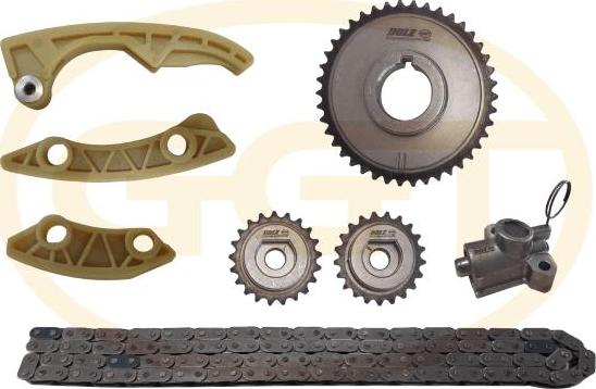 GGT KCSPA126F - Timing Chain Kit www.autospares.lv