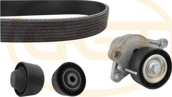 GGT KSPA206A - Timing Belt Set www.autospares.lv