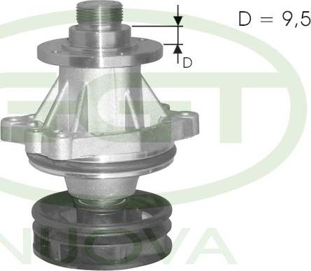 GGT PA10587 - Ūdenssūknis autospares.lv