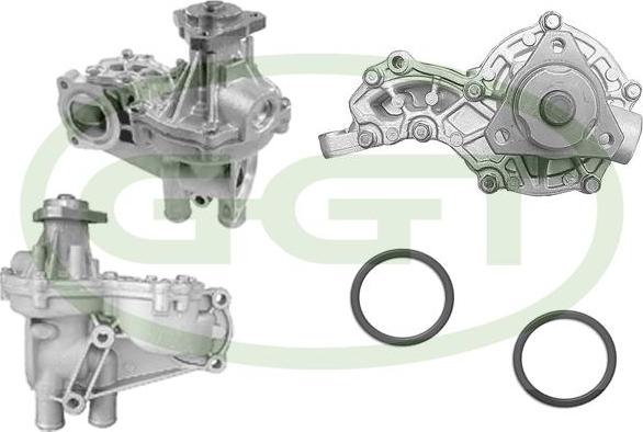 GGT PA10640 - Water Pump www.autospares.lv