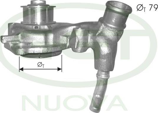 GGT PA10715 - Water Pump www.autospares.lv