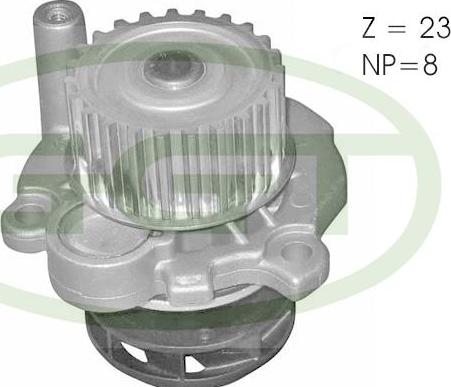 GGT PA11024 - Water Pump www.autospares.lv