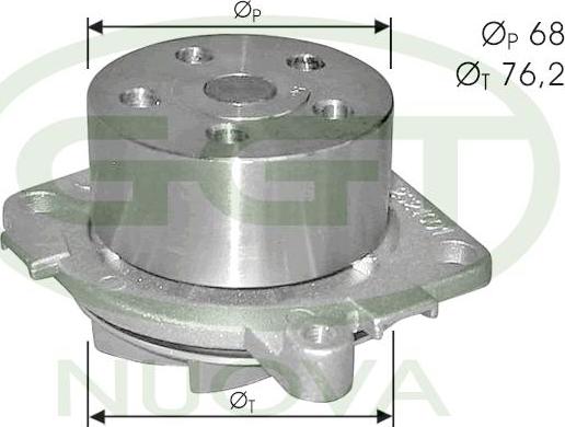 GGT PA11022 - Ūdenssūknis autospares.lv