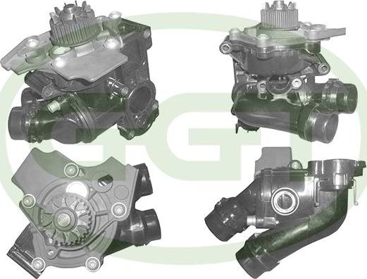 GGT PA12744 - Water Pump www.autospares.lv