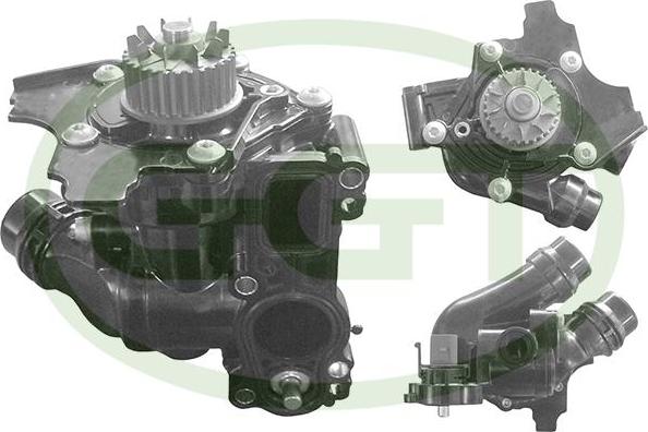 GGT PA12760 - Water Pump www.autospares.lv