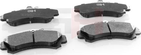 GH GH-419977 - Brake Pad Set, disc brake www.autospares.lv