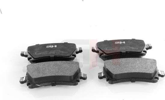 GH GH-414775 - Brake Pad Set, disc brake www.autospares.lv