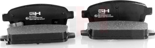 GH GH-410403 - Brake Pad Set, disc brake www.autospares.lv